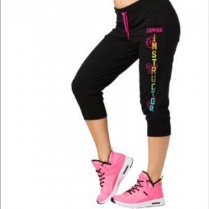 Zumba instructor capri pants